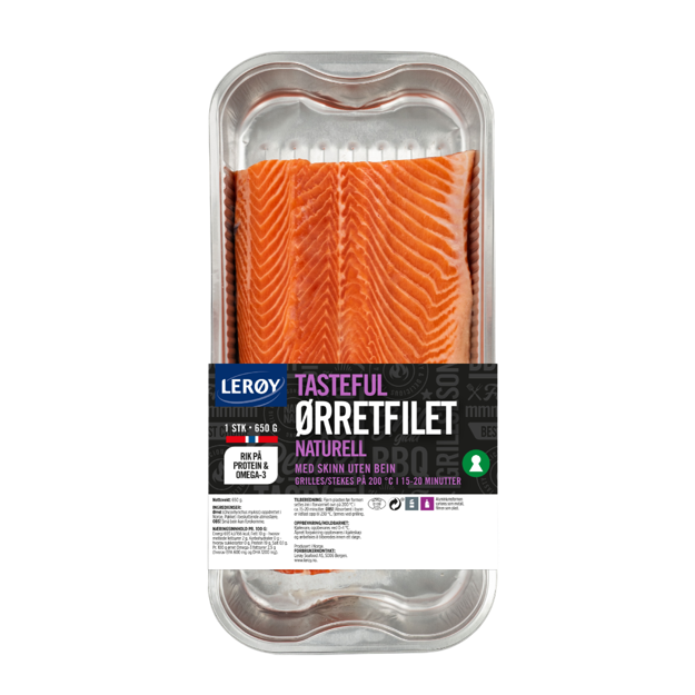 Lerøy ørretfilet naturell